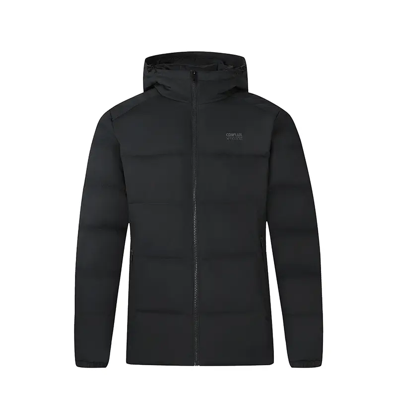 361° Пуховик мужской Super Black с капюшоном Moderate
361° Пуховик мужской Super Black с капюшоном Moderate