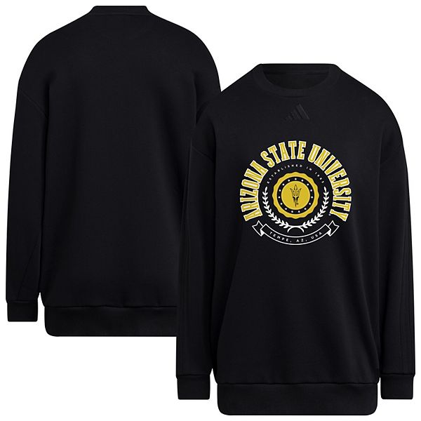 Женский черный оверсайз пуловер Arizona State Sun Devils Adidas
Женский черный оверсайз пуловер Arizona State Sun Devils Adidas