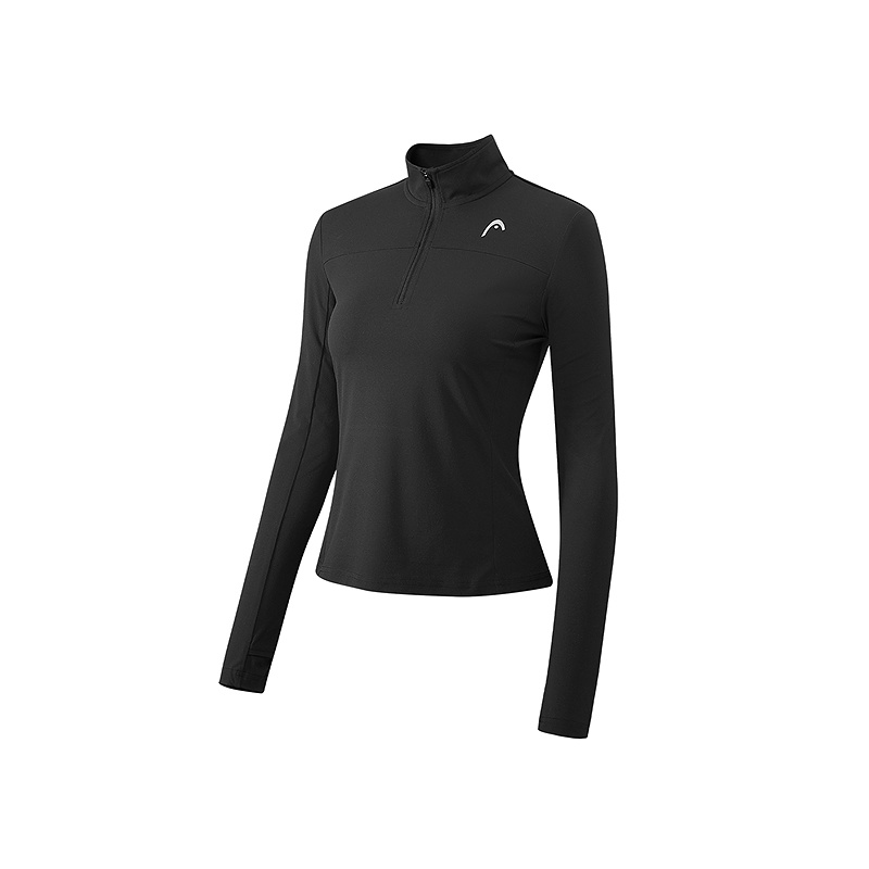 Футболка женская HEAD, черный (однотонный) 
Футболка женская HEAD, черный (однотонный)