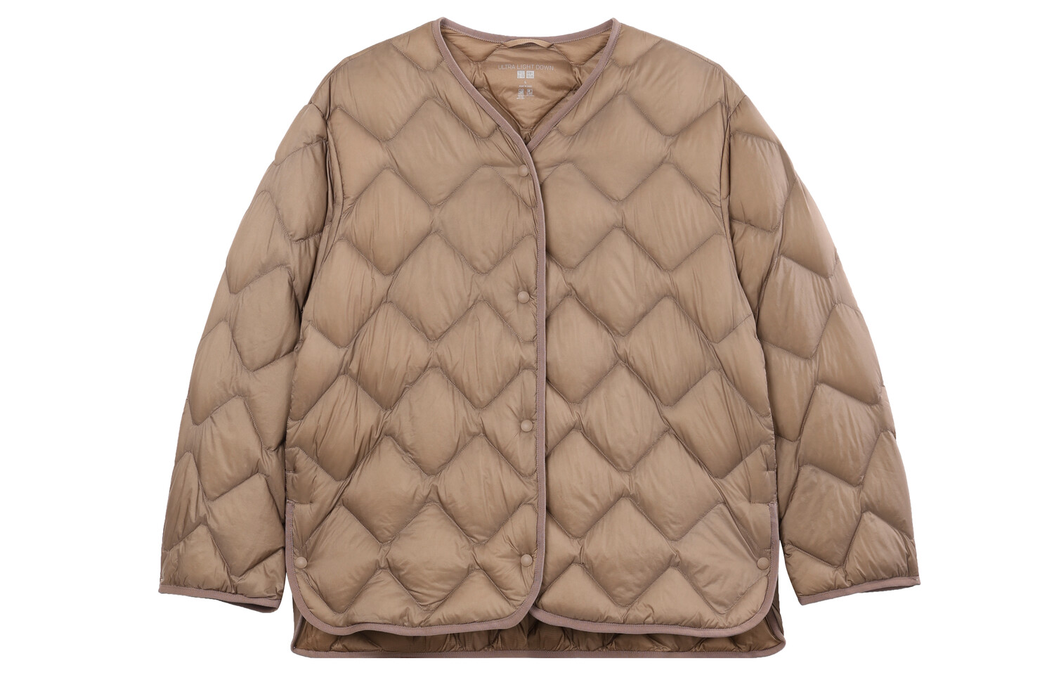 Стеганная куртка Uniqlo легкая, 34 коричневый
Стеганная куртка Uniqlo легкая, 34 коричневый