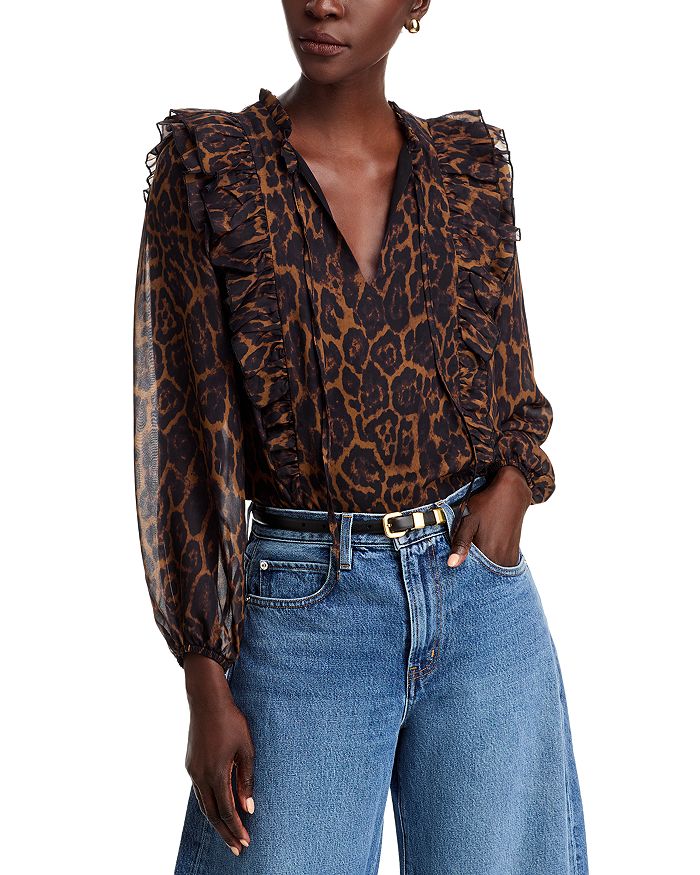 Топ с оборками AQUA, мультиколор
Топ с оборками AQUA, мультиколор