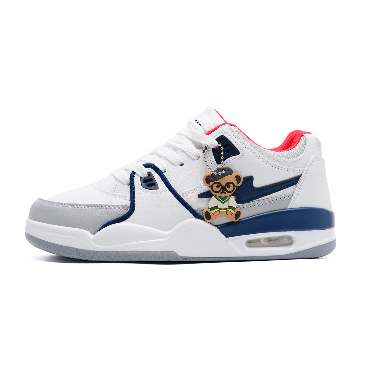 Teddy Bear Collection Низкие скейтерские кроссовки унисекс бело-сине-красные, цвет White Blue Red
Teddy Bear Collection Низкие скейтерские кроссовки унисекс бело-сине-красные, цвет White Blue Red