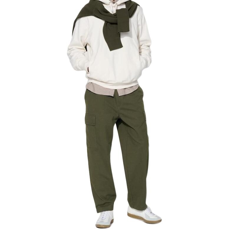 Брюки-карго унисекс оливкового цвета Uniqlo, оливковый
Брюки-карго унисекс оливкового цвета Uniqlo, оливковый