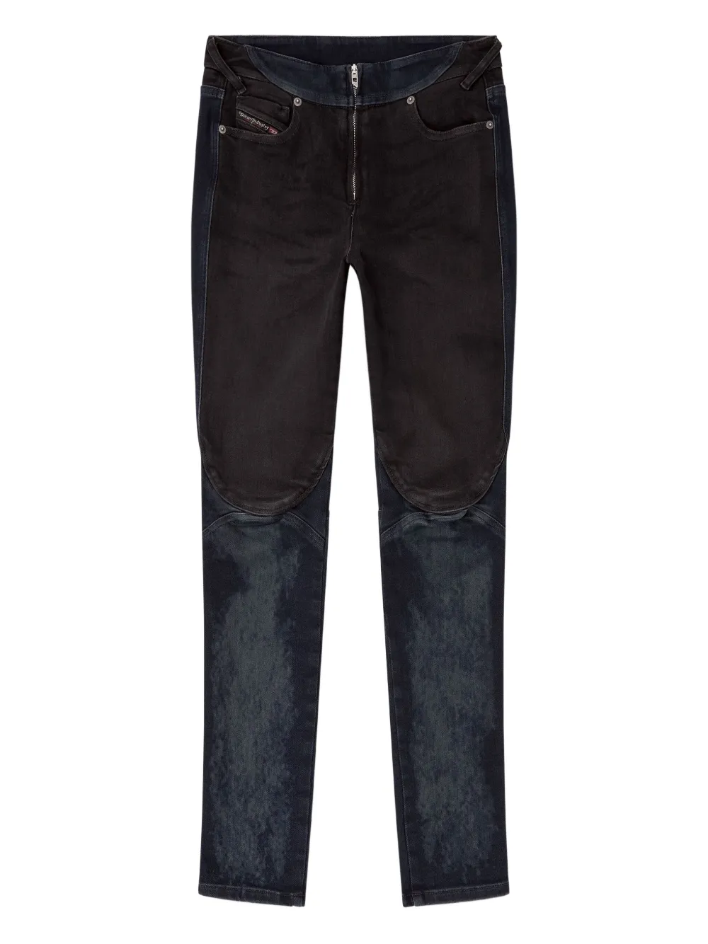 Джинсы D-Bikee с двухцветными вставками DIESEL, черный
Джинсы D-Bikee с двухцветными вставками DIESEL, черный