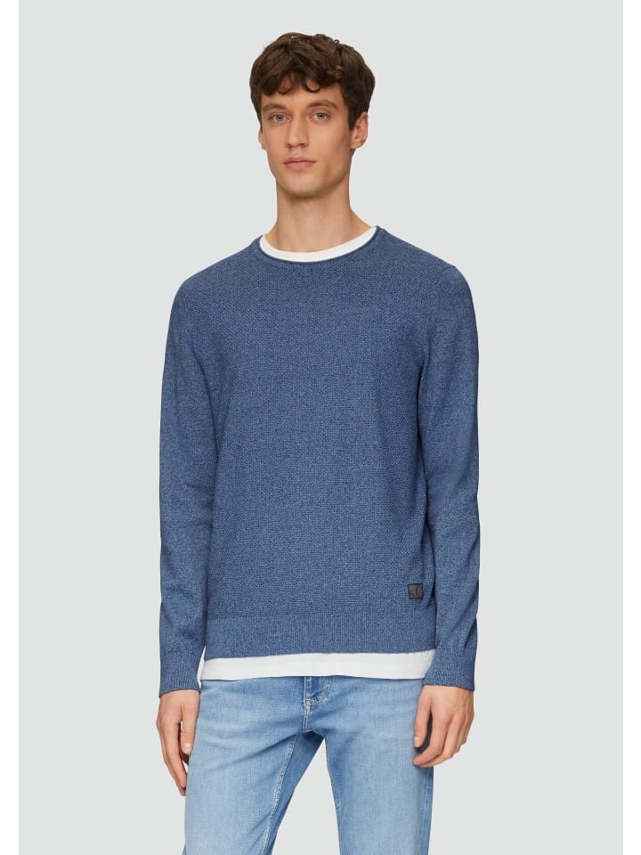 Пуловер s.Oliver Strickpullover langarm, синий
Пуловер s.Oliver Strickpullover langarm, синий