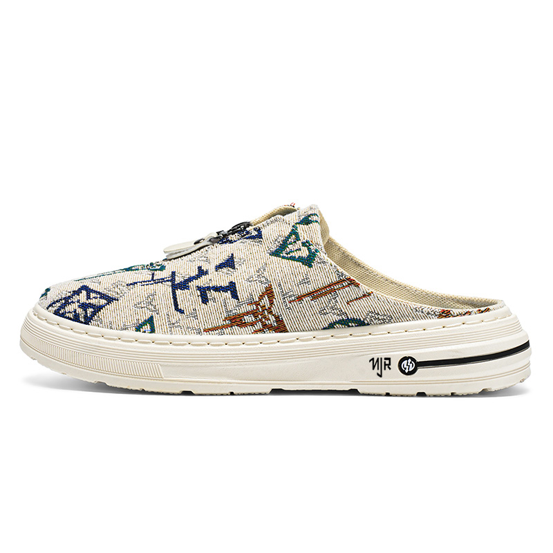 Тихие, износостойкие, нескользящие, закрытые сандалии для мужчин NANJIREN, Beige
Тихие, износостойкие, нескользящие, закрытые сандалии для мужчин NANJIREN, Beige