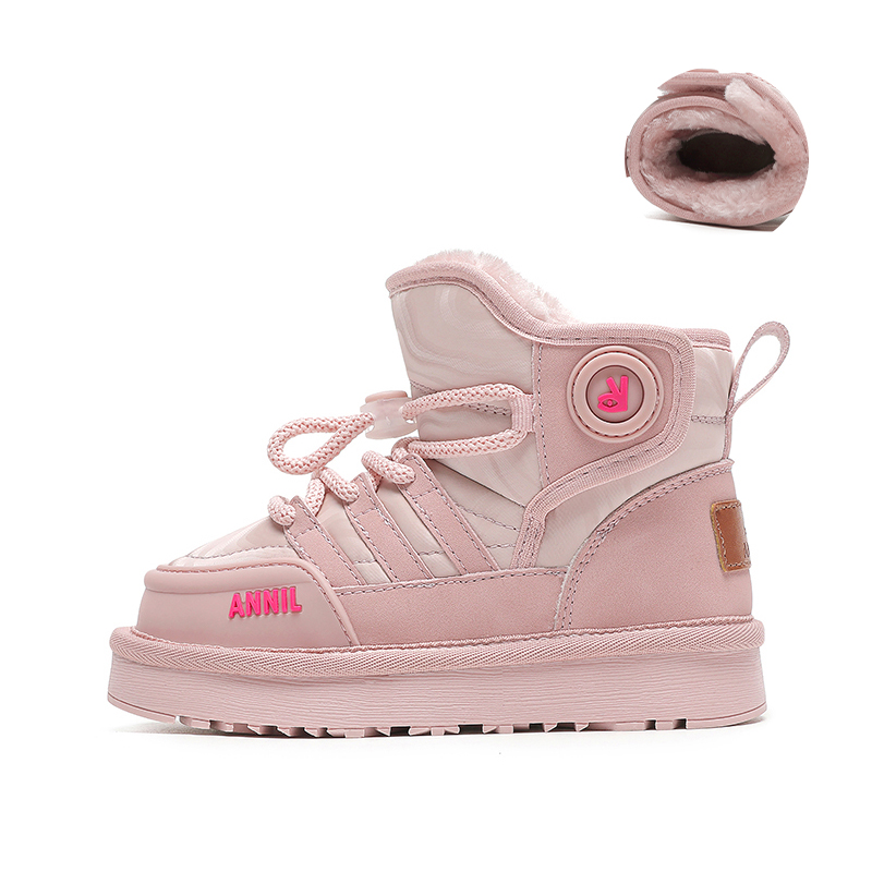 Детские ботинки с противоскользящей подошвой, амортизирующие, устойчивые к истиранию, термостойкие, детские Annil, розовый
Детские ботинки с противоскользящей подошвой, амортизирующие, устойчивые к истиранию, термостойкие, детские Annil, розовый