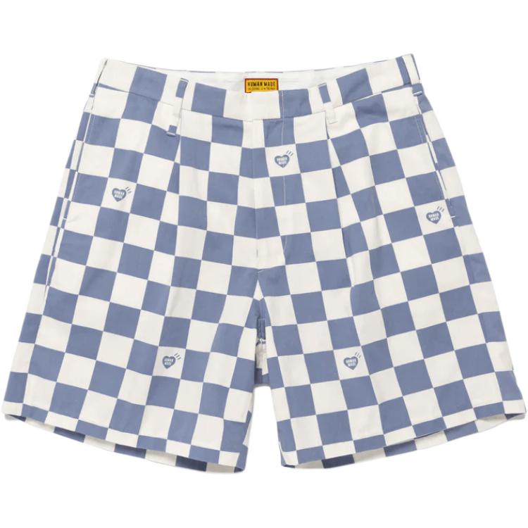 Шорты с принтом в клетку HUMAN MADE, синий
Шорты с принтом в клетку HUMAN MADE, синий