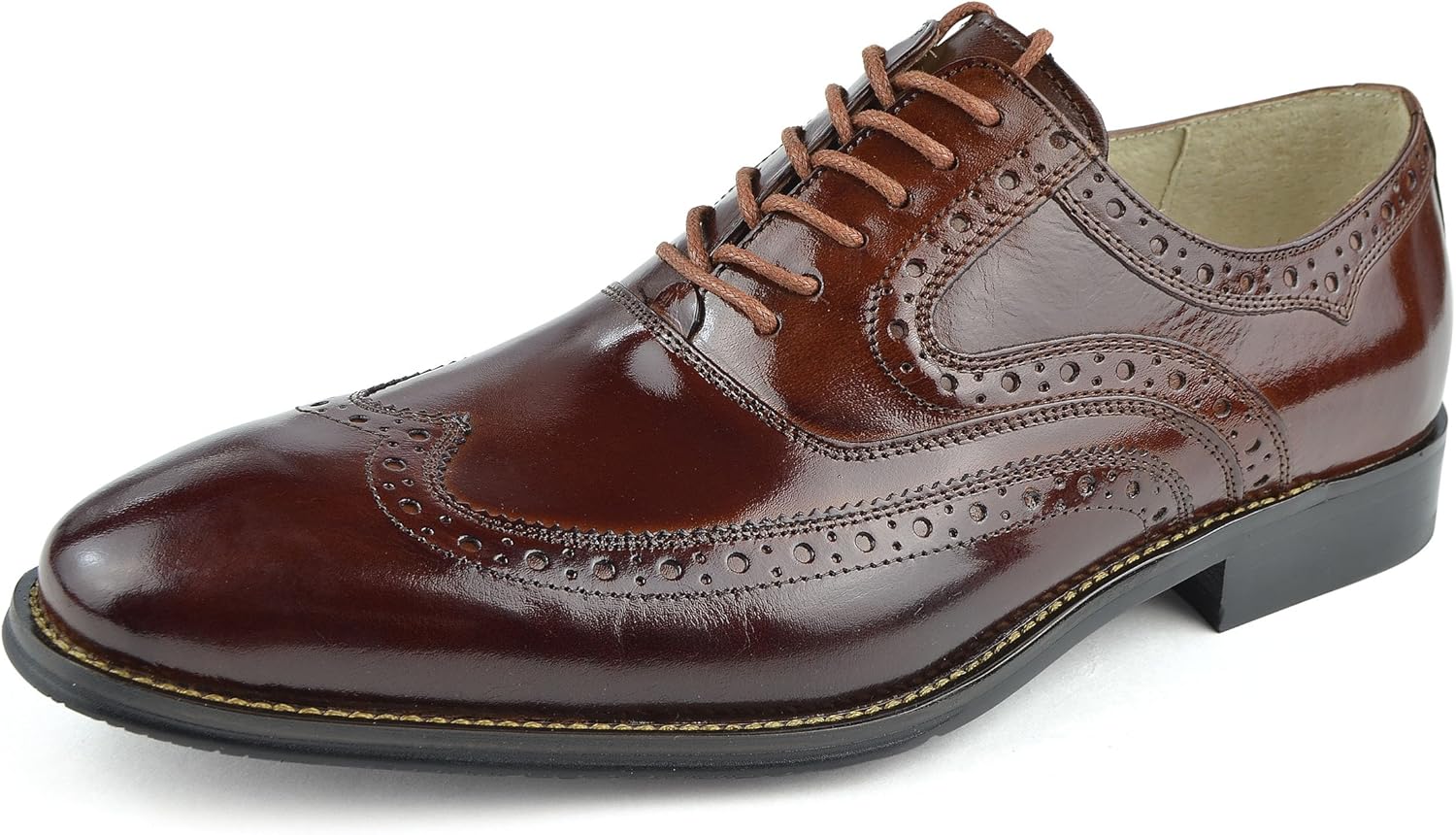 Мужские оксфорды со шнуровкой, стильные туфли с легким блеском Moda Di Raza, Cognac-i
Мужские оксфорды со шнуровкой, стильные туфли с легким блеском Moda Di Raza, Cognac-i