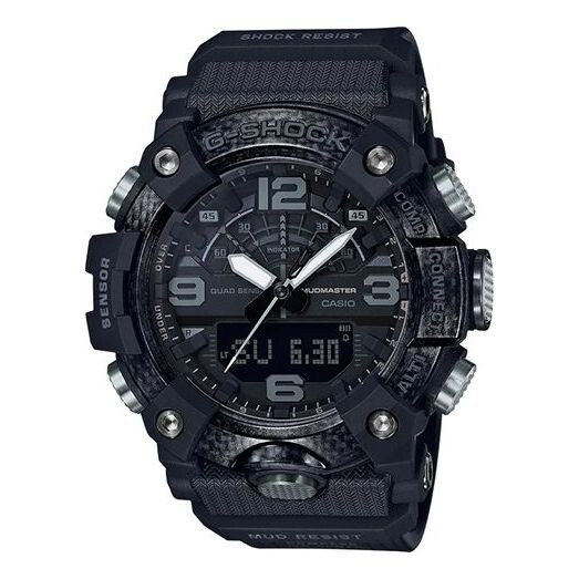 Часы CASIO G-Shock Analog-Digital 'Black', черный 
Часы CASIO G-Shock Analog-Digital 'Black', черный