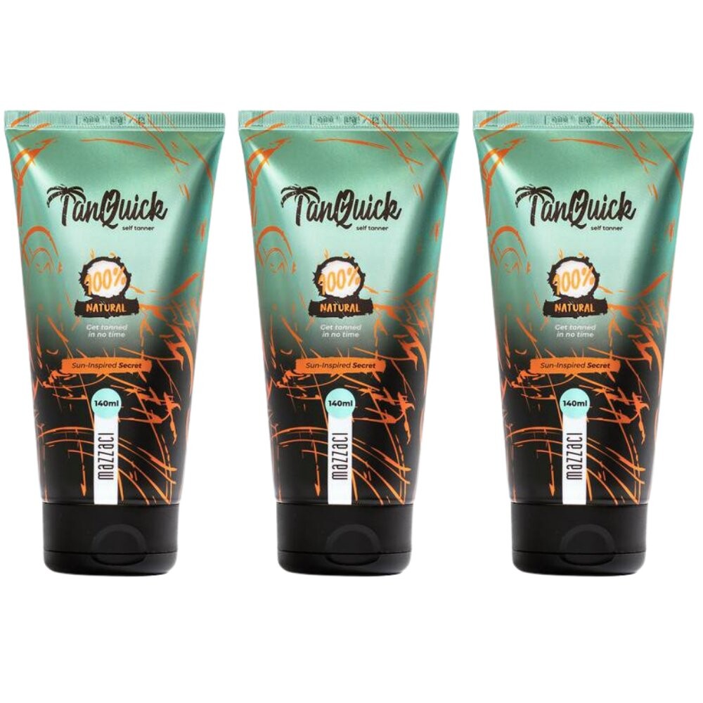 Mazzaci, Натуральный автозагар TanQuick, 3 шт
Mazzaci, Натуральный автозагар TanQuick, 3 шт