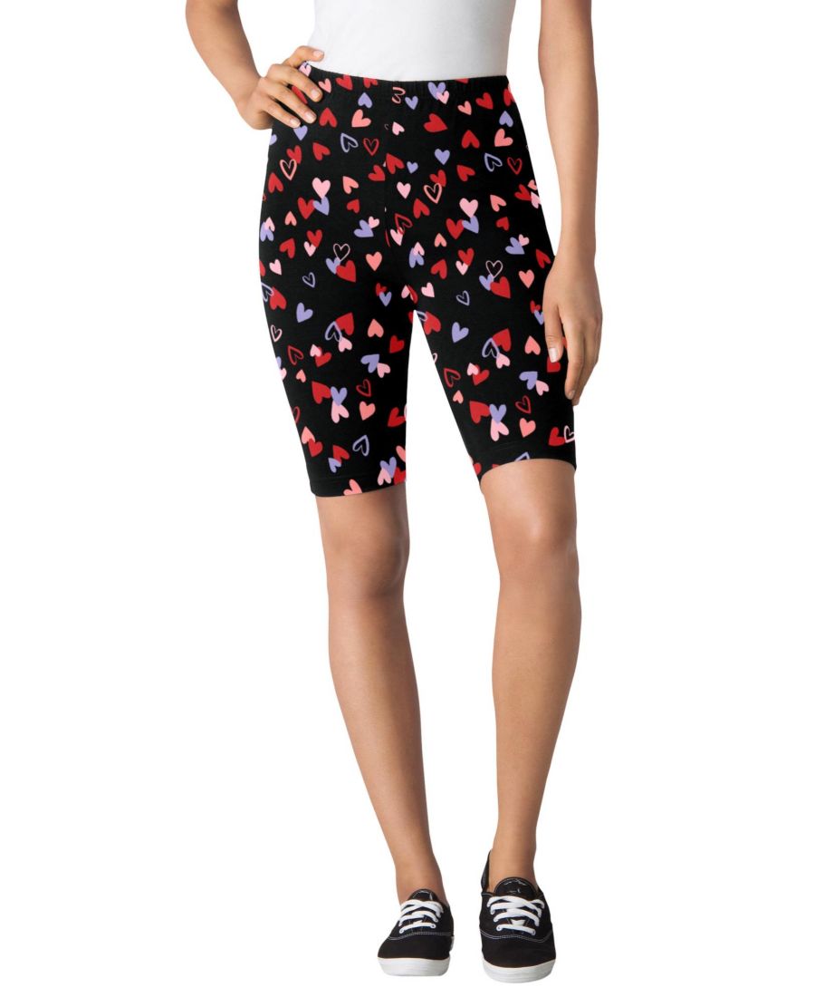 Велосипедные шорты из эластичного хлопка больших размеров Woman Within, Black tossed hearts
Велосипедные шорты из эластичного хлопка больших размеров Woman Within, Black tossed hearts