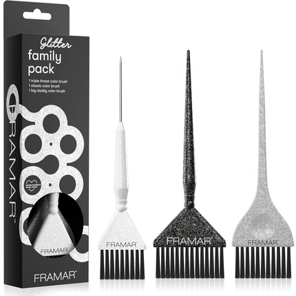 Набор кисточек для обесцвечивания и тонирования волос Framar
Набор кисточек для обесцвечивания и тонирования волос Framar