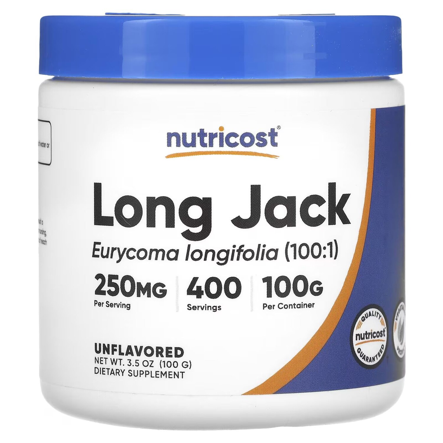 Long Jack, без вкуса, 3,5 унции (100 г) Nutricost
Long Jack, без вкуса, 3,5 унции (100 г) Nutricost