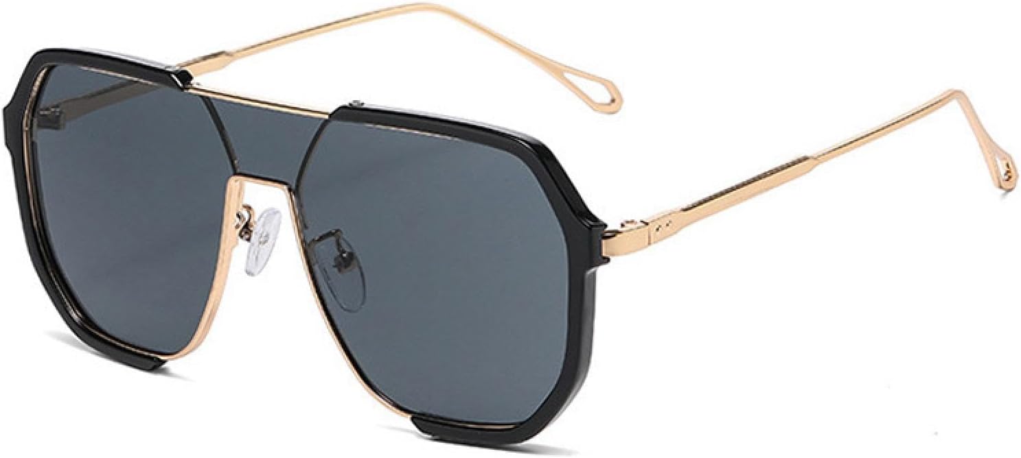 Уникальные цельные солнцезащитные очки для женщин в металлической оправе, роскошные солнцезащитные очки для мужчин с защитой от УФ-излучения UV400 в стиле панк TKKTLLT, Blackgold-black
Уникальные цельные солнцезащитные очки для женщин в металлической оправе, роскошные солнцезащитные очки для мужчин с защитой от УФ-излучения UV400 в стиле панк TKKTLLT, Blackgold-black