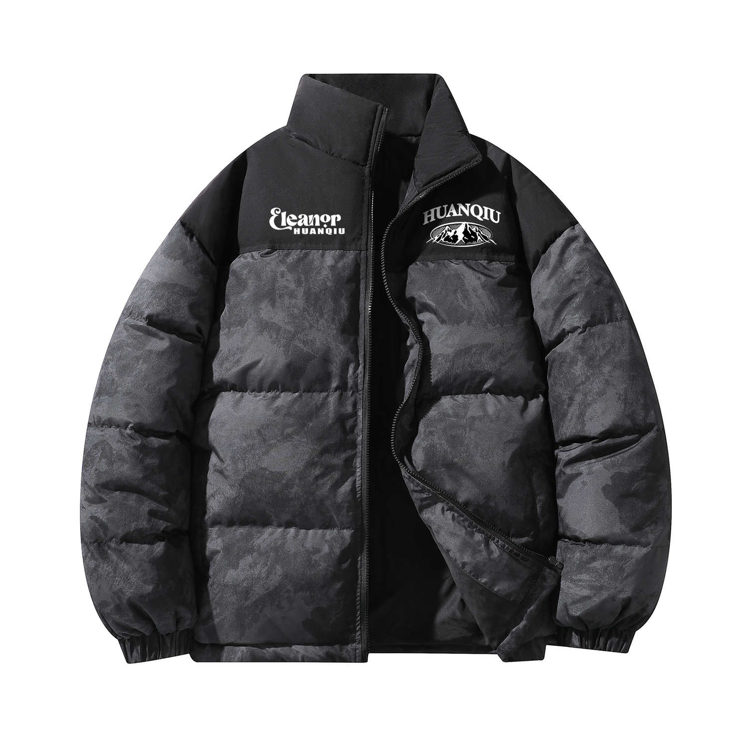 Пуховик Unisex с воротником стойкой утепленный HUANQIU, темно-серый
Пуховик Unisex с воротником стойкой утепленный HUANQIU, темно-серый