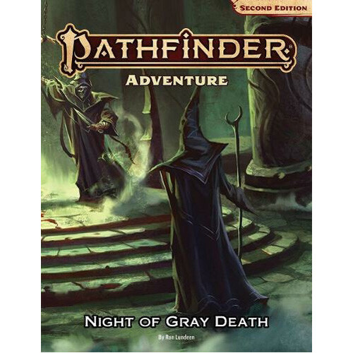 Книга Pathfinder Adventure: Night Of The Gray Death (P2) Paizo Publishing
Книга Pathfinder Adventure: Night Of The Gray Death (P2) Paizo Publishing