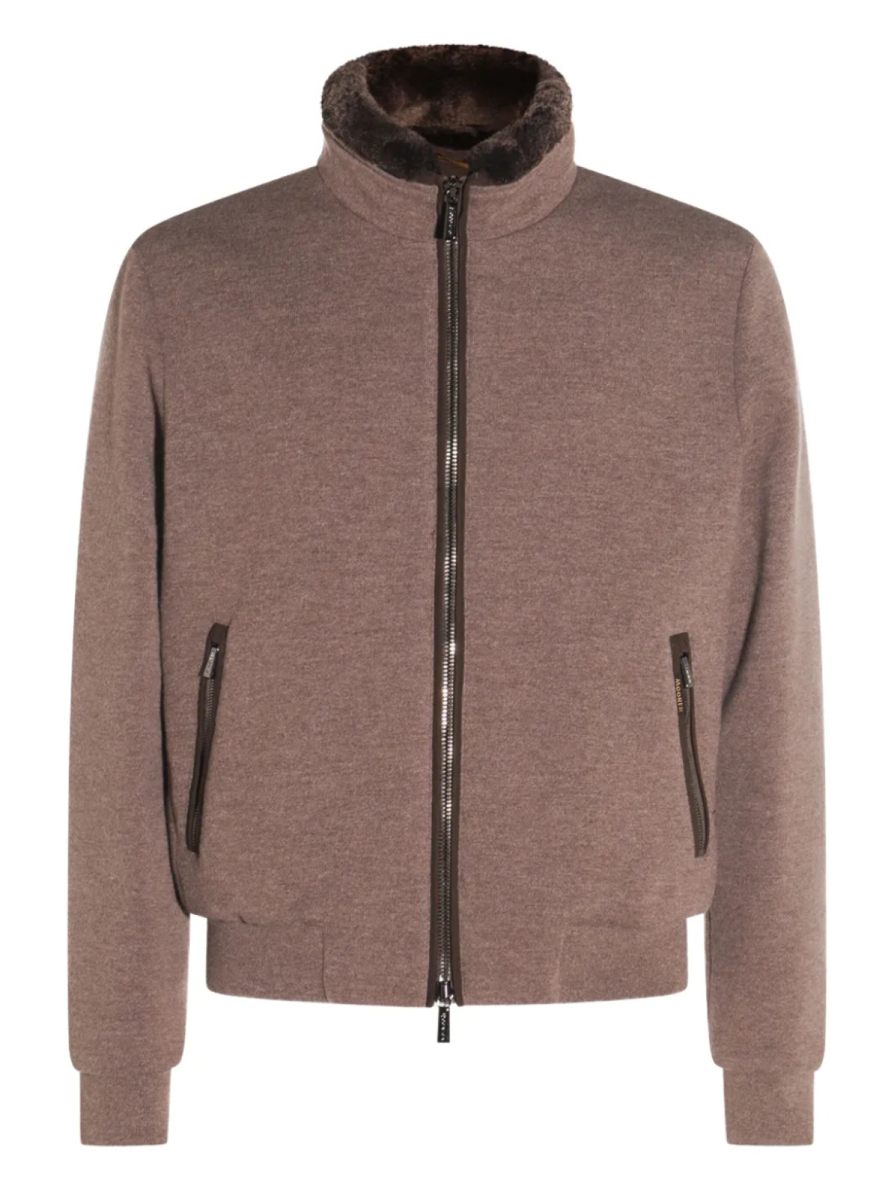 Куртка на молнии с воротником из искусственного меха Moorer, коричневый
Куртка на молнии с воротником из искусственного меха Moorer, коричневый