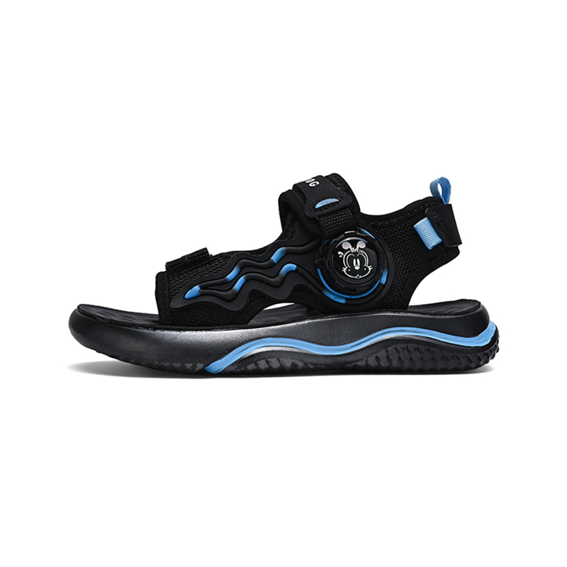 Детские сандалии с противоскользящей амортизацией, износостойкими, дышащими подошвами и отскоком BOBDOG, черный
Детские сандалии с противоскользящей амортизацией, износостойкими, дышащими подошвами и отскоком BOBDOG, черный