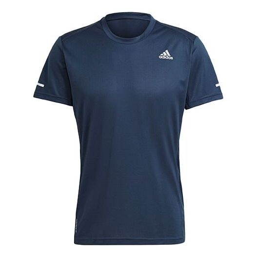 Футболка adidas Logo Running Sports Short Sleeve Navy Blue, синий
Футболка adidas Logo Running Sports Short Sleeve Navy Blue, синий