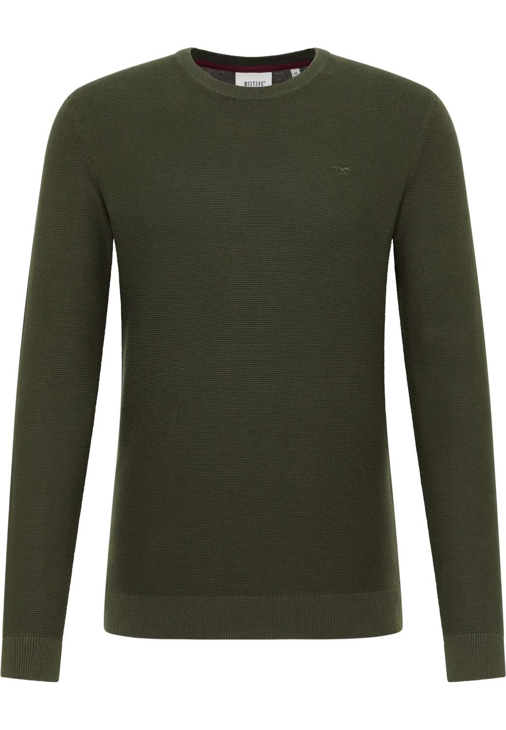 MUSTANG Свитер 'Elliot' в цвете Olive
MUSTANG Свитер 'Elliot' в цвете Olive