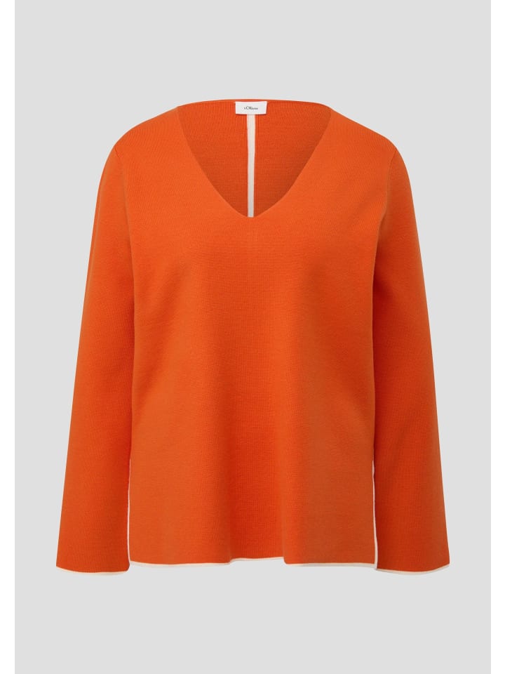 Вязаный свитер 23X3_оранжевый s.Oliver
Вязаный свитер 23X3_оранжевый s.Oliver
