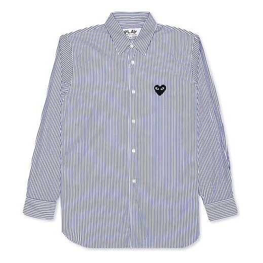 Рубашка black emblem striped button down shirt 'blue' Comme Des Garcons Play, синий
Рубашка black emblem striped button down shirt 'blue' Comme Des Garcons Play, синий