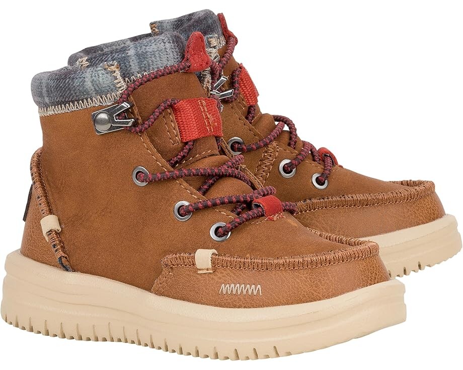 Ботинки Hey Dude Kids Bradley Classic, цвет Cognac 
Ботинки Hey Dude Kids Bradley Classic, цвет Cognac