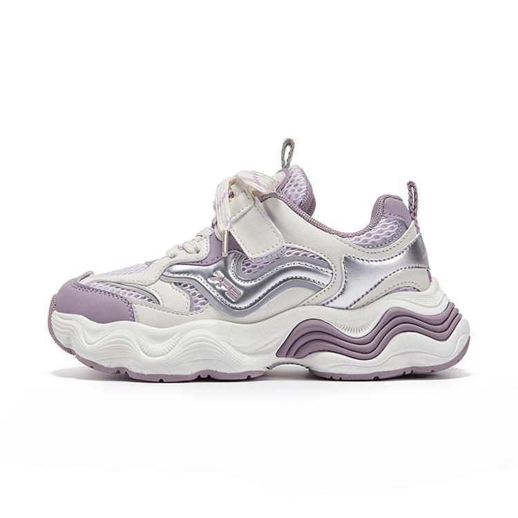 7 ПЭ противоскользящие амортизирующие и дышащие низкие повседневные кроссовки для детей 7-PE, бежевый/фиолетовый/серебряный
7 ПЭ противоскользящие амортизирующие и дышащие низкие повседневные кроссовки для детей 7-PE, бежевый/фиолетовый/серебряный