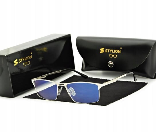 Мужские очки для компьютера и ТВ с синим светом, STYLION
Мужские очки для компьютера и ТВ с синим светом, STYLION