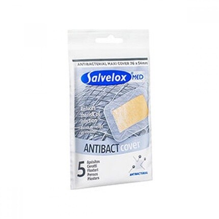 Повязки Salvelox Antibact Maxi, 5 шт.
Повязки Salvelox Antibact Maxi, 5 шт.