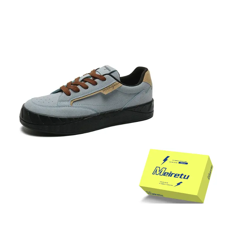 Meiretu Кроссовки для скейтбординга мужские с амортизацией и быстрой сушкой низкие синие, цвет Blue
Meiretu Кроссовки для скейтбординга мужские с амортизацией и быстрой сушкой низкие синие, цвет Blue