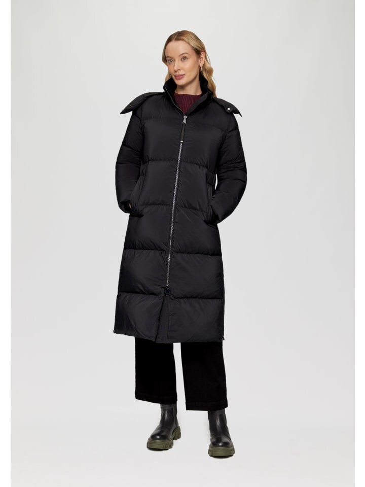 Пуховик sOliver BLACK LABEL langarm, черный
Пуховик sOliver BLACK LABEL langarm, черный