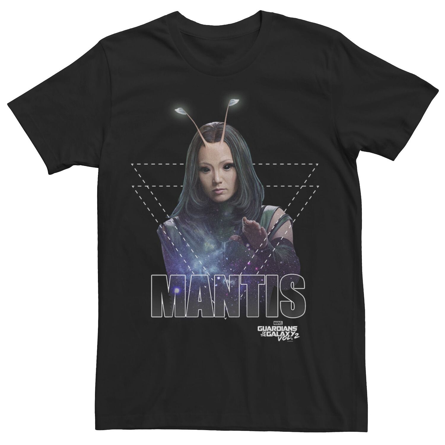 Мужская футболка с геометрическим рисунком GOTG Mantis, бюстом и портретом Marvel
Мужская футболка с геометрическим рисунком GOTG Mantis, бюстом и портретом Marvel