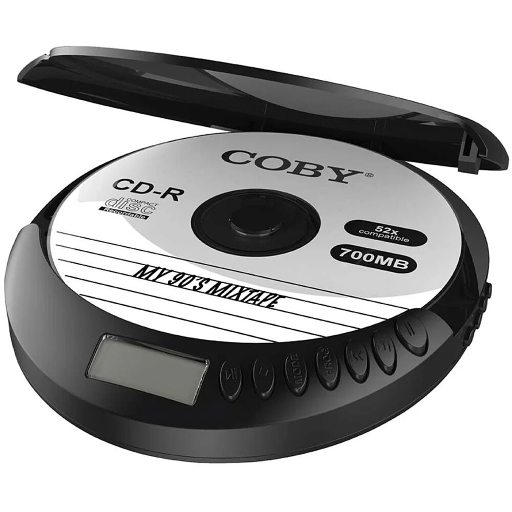 Coby CD201BK Portable Rechargeable Anti-Skip CD Player CD201BK
Coby CD201BK Portable Rechargeable Anti-Skip CD Player CD201BK
