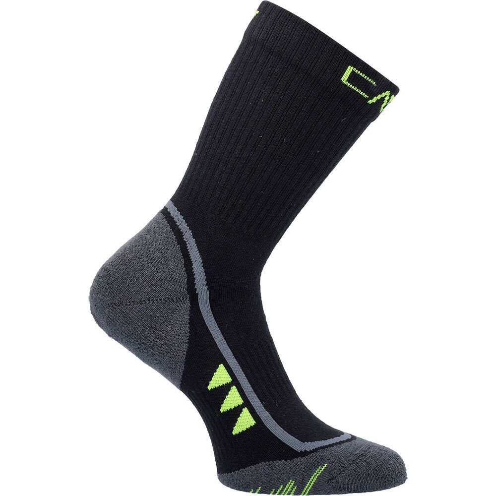 Носки CMP 3I19867 Trekking Supersoft 50 Half long, черный 
Носки CMP 3I19867 Trekking Supersoft 50 Half long, черный