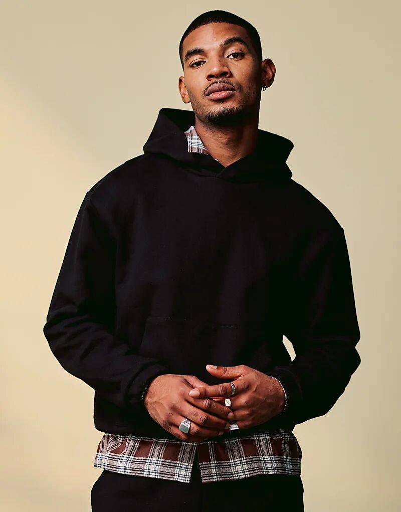 Толстовка свободного кроя ASOS DESIGN премиум-класса из плотной ткани черного цвета
Толстовка свободного кроя ASOS DESIGN премиум-класса из плотной ткани черного цвета