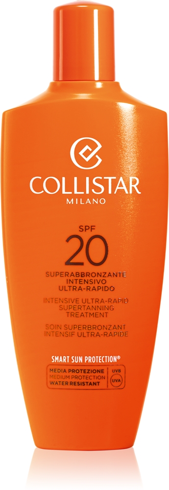 Специальный интенсивный ультрабыстрый суперзагар для лица и тела с фактором усиления загара 20+ Collistar, 200 мл
Специальный интенсивный ультрабыстрый суперзагар для лица и тела с фактором усиления загара 20+ Collistar, 200 мл