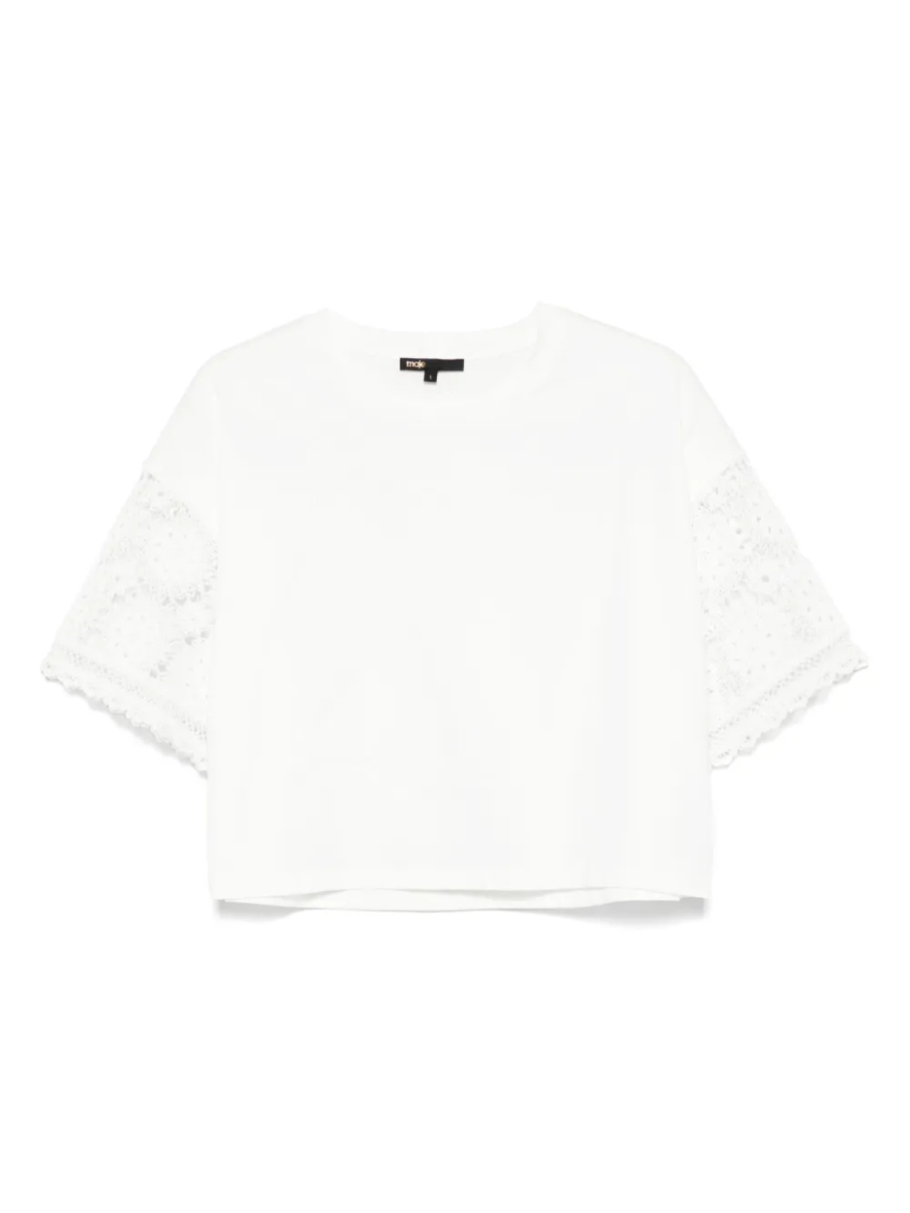 Футболка Maje с рукавами-крючком, белый
Футболка Maje с рукавами-крючком, белый