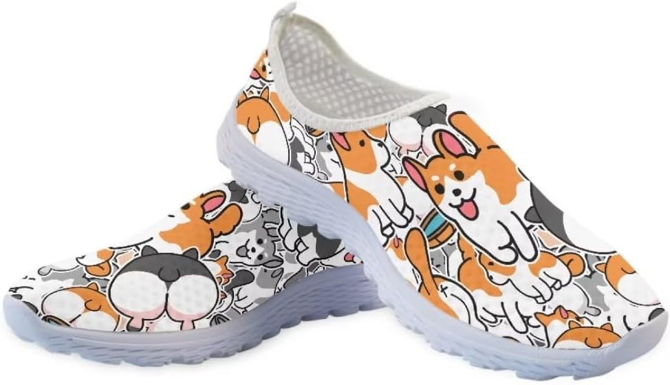 Кроссовки Jeiento для бега на открытом воздухе для мужчин и женщин, рождественские туфли, прогулочная обувь, удобная обувь, тренеры, сетчатые кроссовки, Cute Corgi
Кроссовки Jeiento для бега на открытом воздухе для мужчин и женщин, рождественские туфли, прогулочная обувь, удобная обувь, тренеры, сетчатые кроссовки, Cute Corgi