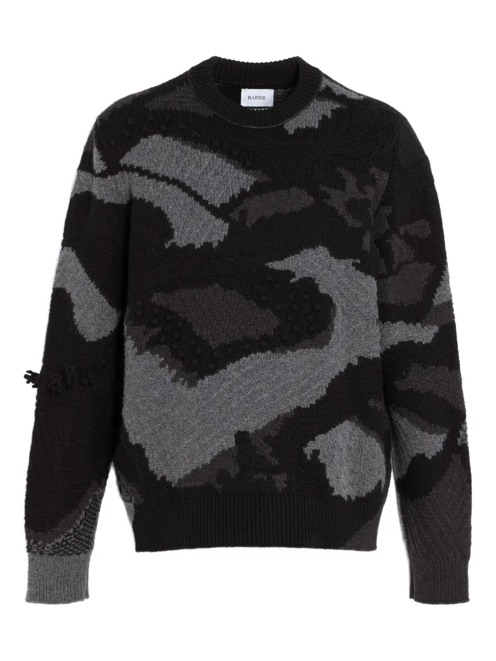 Свитер с узором Barrie, черный
Свитер с узором Barrie, черный