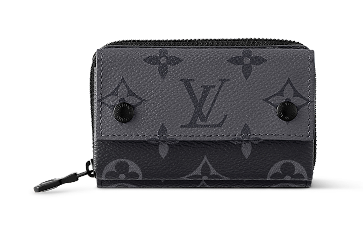 Louis Vuitton Мужской кошелек из холста с покрытием и отделкой из коровьей кожи, черный и серый
Louis Vuitton Мужской кошелек из холста с покрытием и отделкой из коровьей кожи, черный и серый