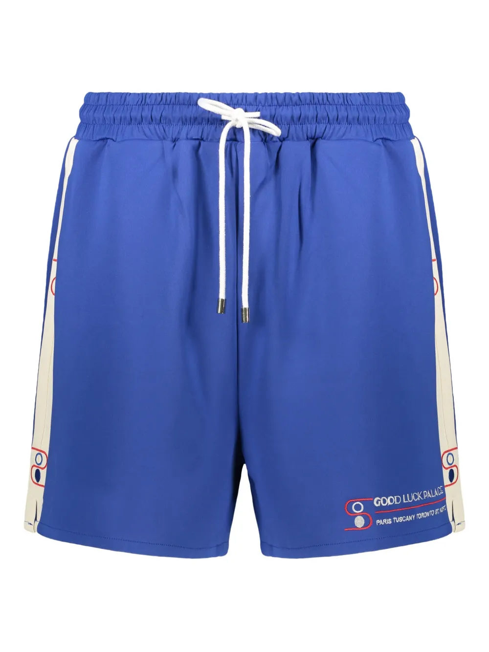 Шорты с кулиской и вышивкой MR. SATURDAY, синий
Шорты с кулиской и вышивкой MR. SATURDAY, синий