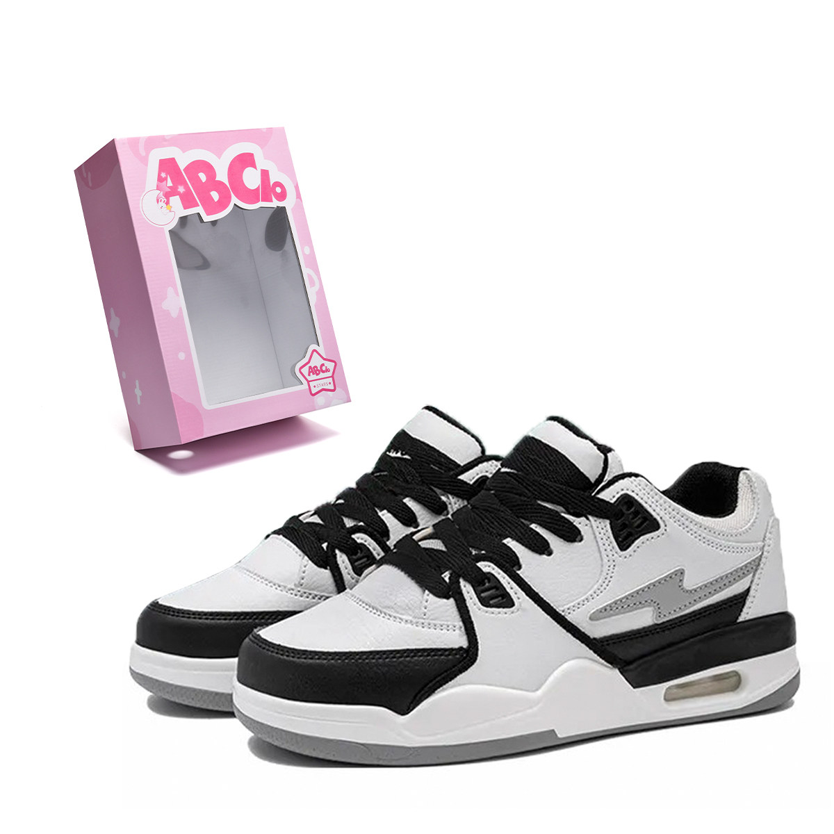 ABCIO Антискользящие и износостойкие низкие скейтерские кроссовки с эффектом увеличения роста унисекс черно-серые, цвет Black Gray
ABCIO Антискользящие и износостойкие низкие скейтерские кроссовки с эффектом увеличения роста унисекс черно-серые, цвет Black Gray