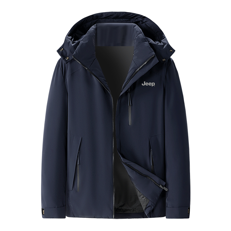 Jeep Унисекс пуховик, Navy Blue
Jeep Унисекс пуховик, Navy Blue