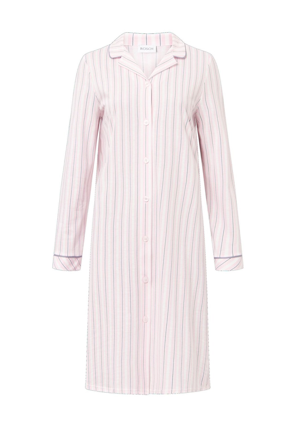 Умная повседневная ночная рубашка с воротником с лацканами для женщин RÖSCH, цвет Rose Stripe
Умная повседневная ночная рубашка с воротником с лацканами для женщин RÖSCH, цвет Rose Stripe