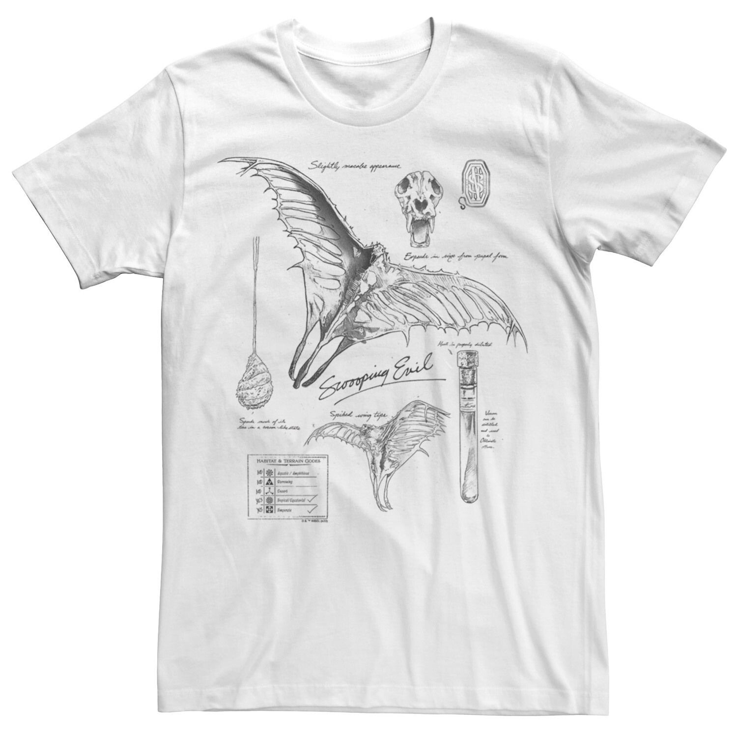 Мужская футболка «Фантастические звери и где они обитают» Licensed Character
Мужская футболка «Фантастические звери и где они обитают» Licensed Character