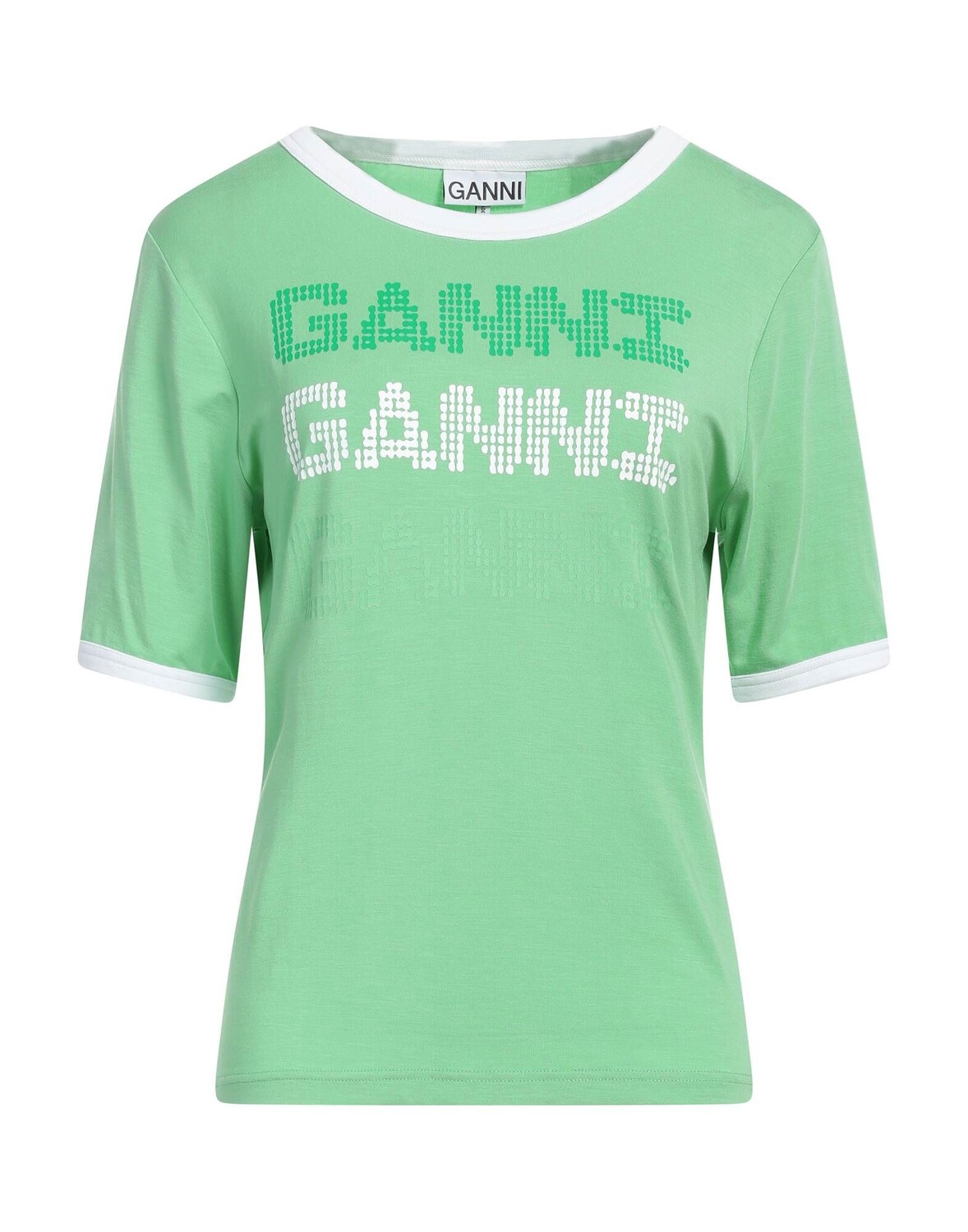 Футболка Ganni, светло-зеленый
Футболка Ganni, светло-зеленый