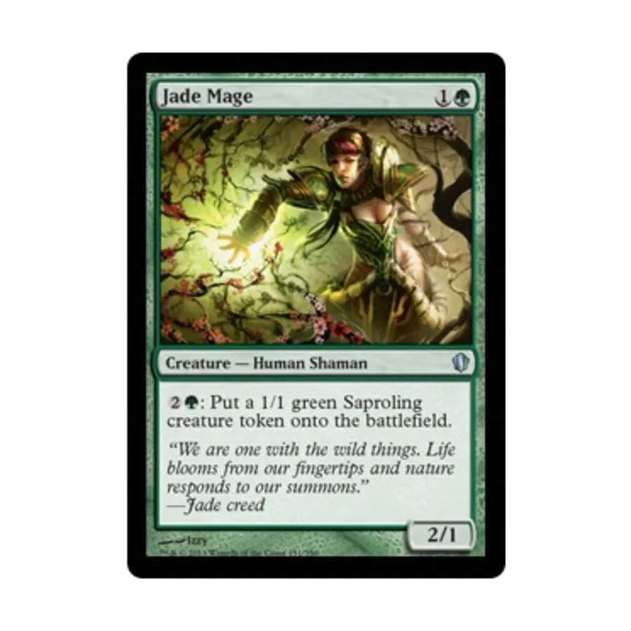 CCG Нефритовый маг (U), MTG - Commander 2013
CCG Нефритовый маг (U), MTG - Commander 2013