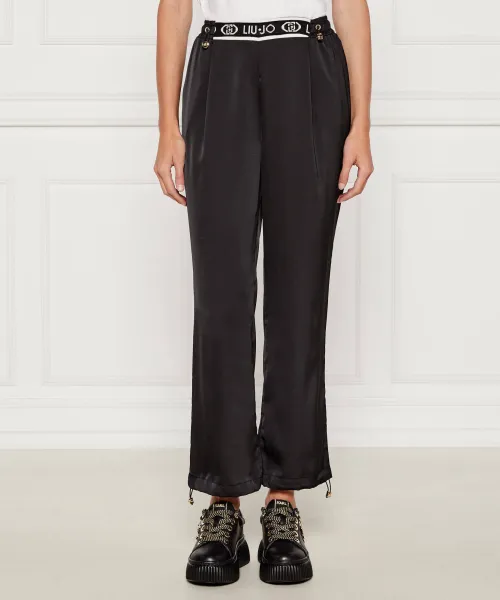 Атласные спортивные брюки Regular fit Liu Jo Sport, черный
Атласные спортивные брюки Regular fit Liu Jo Sport, черный